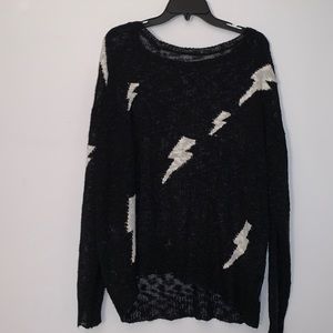Lightning Bolt Lightweight Sweater